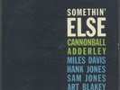 CANNONBALL ADDERLEY - SOMETHIN' ELSE - RVG IN WAX + 'EAR' - BLUE NOTE 1595 MONO