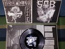 S.O.B / Napalm Death ? split flexi disc carcass death terrorizer brujeria grind