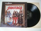 BLACK SABBATH SABOTAGE VINYL LP 1ST PRESS 1975 DELUXE TEXTURED NEMS UK 9119 001