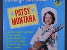 PATSY MONTANA: Cowboy's Sweetheart LP (Mono, minor cover wear, scrape on cover)
