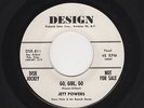 '58 Rockabilly/TEEN JETT POWERS Go Girl Go/Teen Age Quarrel DESIGN M- DJ HEAR