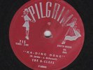 The G-Clefs – 78 rpm Pilgrim 715: Ka-Ding Dong/Darla My Darlin; Cond E-