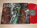 INCANTATION RED VINYL LP - ONWARD TO GOLGOTHA / 1992 Press IN MINT