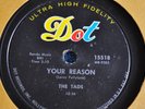 78 RPM RECORD BY THE TADS-YOUR REASON / THE PINK PANTHER
