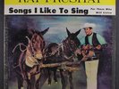 RAY FRUSHAY: Songs I Like To Sing LP (Mono, plays fine) Country