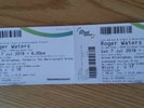 Roger Waters Us and Them tour 2 concert tickets Arena Birmingham  Sat 7th July