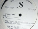 Pet Shop Boys Where the Streets have No Name' U.S. Test Press NM