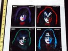 KISS Solo Albums 1978 LP NYC Record Store PROMO Shopping Bag 1978 Aucoin UNUSED