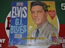 Elvis Presley 33 Record LPM-2256 G.I. Blues RARE WOODEN HEART STICKER in BAGGIE