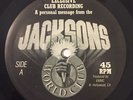 Personal Message From The Jacksons Fan Club Exclusive Record 45 Single Michael