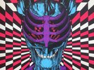 OCS Thee ?Oh Sees Live In San Francisco, Clear w/ Blue, Pink & Purple 12
