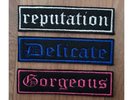 Taylor Swift Reputation Patch X3