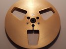 Meister Metal Reel Take Up Reel to Reel - Gold Color - Clean
