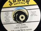Carol Shinette & The Concrete Band 45 Killer Mod Deep Soul Late Again Mint-
