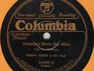 c 78 RPM Bessie Smith Columbia 14098-D in E-/V+ (Clara Smith)