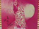 *EMMA BUNTON: FREE ME* (Spice Girls) *1st PRESSING SIGNED PROMO ONLY LP* VG/EX