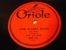 JAZZ PERRY'S HOT DOGS Junk Bucket Blues ORIOLE 625