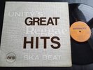 UNITY'S GREAT REGGAE HITS SKA BEAT  Tommy McCook Slim Smith UK PAMA LP ECO 7 VG+