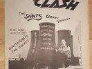 Clash saints concert Birmingham 1977 press advert Full page 28 x 38 cm poster