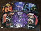King Diamond. 6 Picture Discs fatal Portrait Them Abigail. Mercyful Fate member