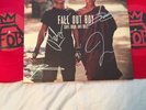 FALL OUT BOY SAVE ROCK AND ROLL SIGNED 2X LP BLOOD RED VINYL SET PETE WENTZ