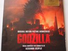 Godzilla Original Soundtrack 2 LP Red Blood Vinyl New MOVLP1149 Alex Desplat