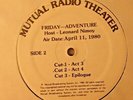RADIO SHOW:MUTUAL BROADCASTING RADIO THEATER 4/8/80 LEONARD NIMOY 1 HR ADVENTURE