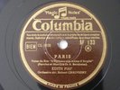 Edith Piaf Paris & Pour Moi Toute Seule Columbia BF 133