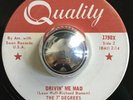 THE THREE DEGREES rare Drivin’ Me Mad mod northern soul 45 LISTEN