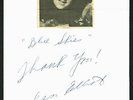 Cass Elliot The Mamas & the Papas Authentic Signed 5.5x8.5 Page JSA #Z81791