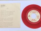 TIM ROSE Translucent Red Vinyl Promo 45 RPM 