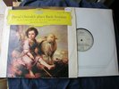 BACH VIOLIN SONATAS DAVID OISTRAKH HANS PISCHNER LP DGG SAMPLE COPY WHITE LABEL