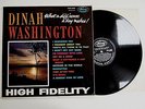 DINAH WASHINGTON - WHAT A DIFF'RENCE A DAY MAKES LP VINYL Rare 1959 UK 1st Press