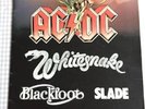 Tour Programme  AC/DC  Whitesnake Slade Donington Monsters of Rock 1981