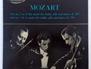 EX+ WESTMINSTER WL 5242 MOZART TRIOS 1 & 2 FOURNIER JANIGRO BADURA-SKODA US-1954