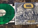 Scum [LP] by Napalm Death (Vinyl, Earache) re-issue Ltd to 1000 green colored lp