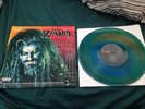 Rob Zombie Hellbilly Deluxe AQUA/ORANGE/GREEN VINYL /500 LP White Rare