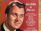 Columbia SAX 2481 b/s UK Orig Nicolai Gedda a Paris EX