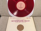 BACKGROUND MUSIC Audio Artist’s 16-2/3 RPM LP Colored Red Vinyl muzak seeburg EX