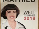 MIREILLE MATHIEU  2018 MÜNCHEN - orig.Concert Poster -- Konzert Plakat  A1 NEU