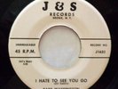 BABY WASHINGTON & GRP 45 I hate to see you go / Knock .. J & S DJ Doowop Kz420