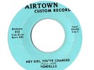 RARE  The Vondells - NORTHERN SOUL - Hey Girl You've Changed-Airtown HEAR
