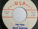 BRICK BARTON The Fool USA Bopper Rockabilly LISTEN