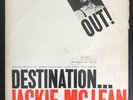 JACKIE McLEAN DESTINATION OUT  BLUE NOTE 84165 ORIG 1964 RVG/DG PRESSING EX COND