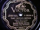 Scroll Victor V-38104 Bennie Moten K.C. Orchestra-Rite Tite (Chicago 1929)