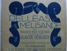 Pelléas Mélisande, 2 album sets 78rpm (20 records) Music by Claude Debussy