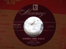 GEORGIA GIBBS ON MERCURY 45 WINTER'S HERE AGAIN / WHAT DOES IT MEAN