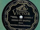 BENNIE MOTEN - KANSAS CITY SHUFFLE  - VICTOR SCROLL 78 RPM