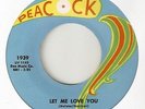 BUD HARPER Let Me Love You Mr Soul PEACOCK NORTHERN SOUL 45