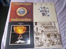 JETHRO TULL 4   vinyl LPs LIVE,ROCK ISLAND,MINSTREL  IN GALLERY
